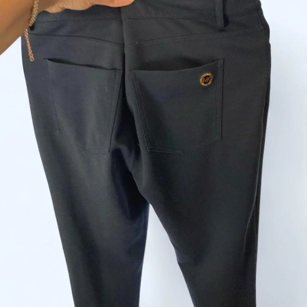 Michael Kors Navy Blue  skinny stretch pants 6